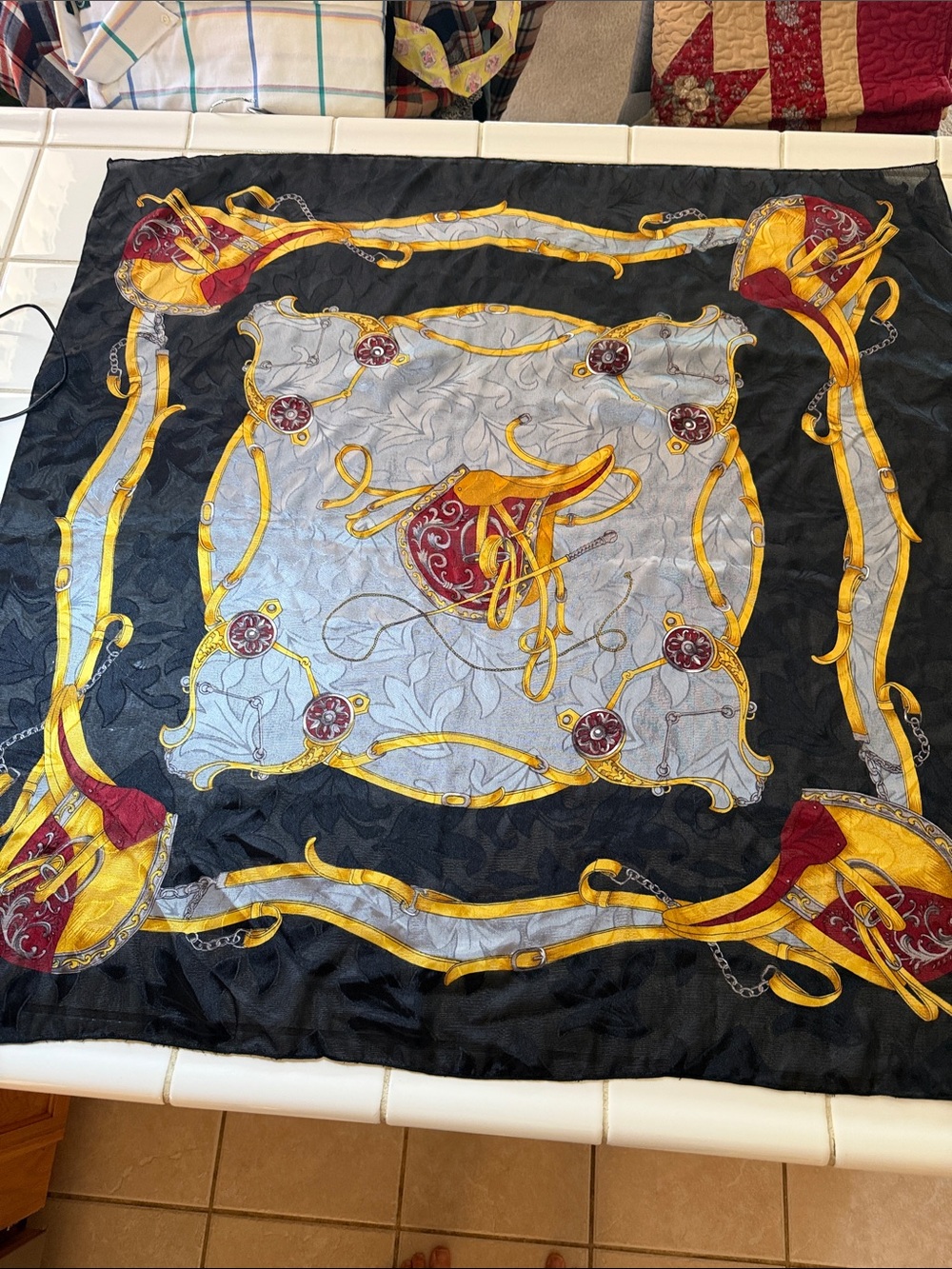 Equestrian scarf